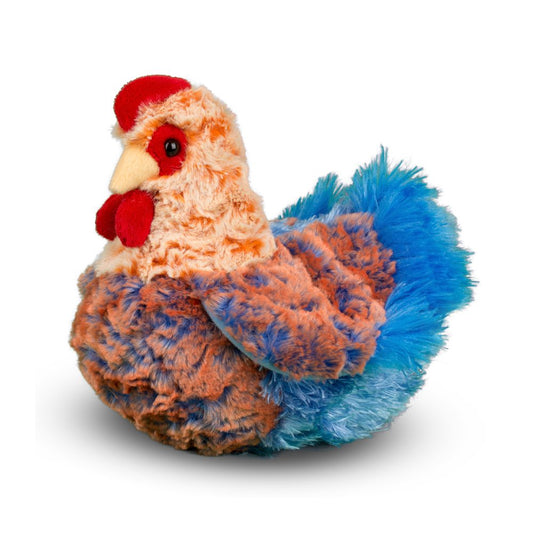 Douglas Cuddle Toys Henrietta Blue Lace Hen