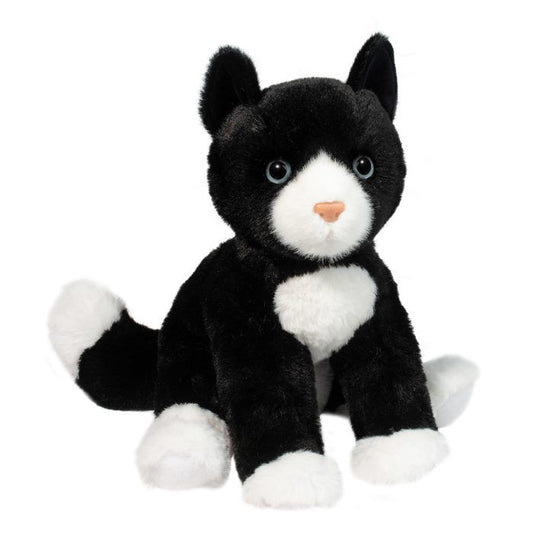 Douglas Cuddle Toys Beckie Soft Black & White Cat