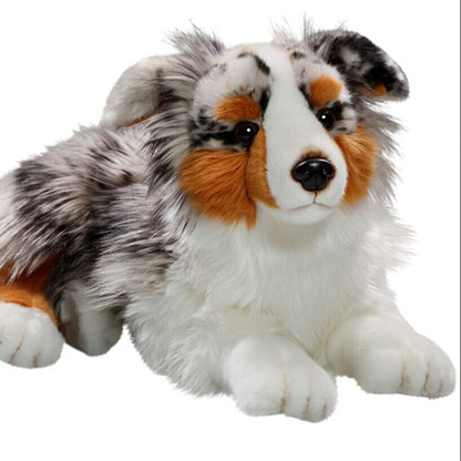 Australian Shepherd Dog Lying - Large