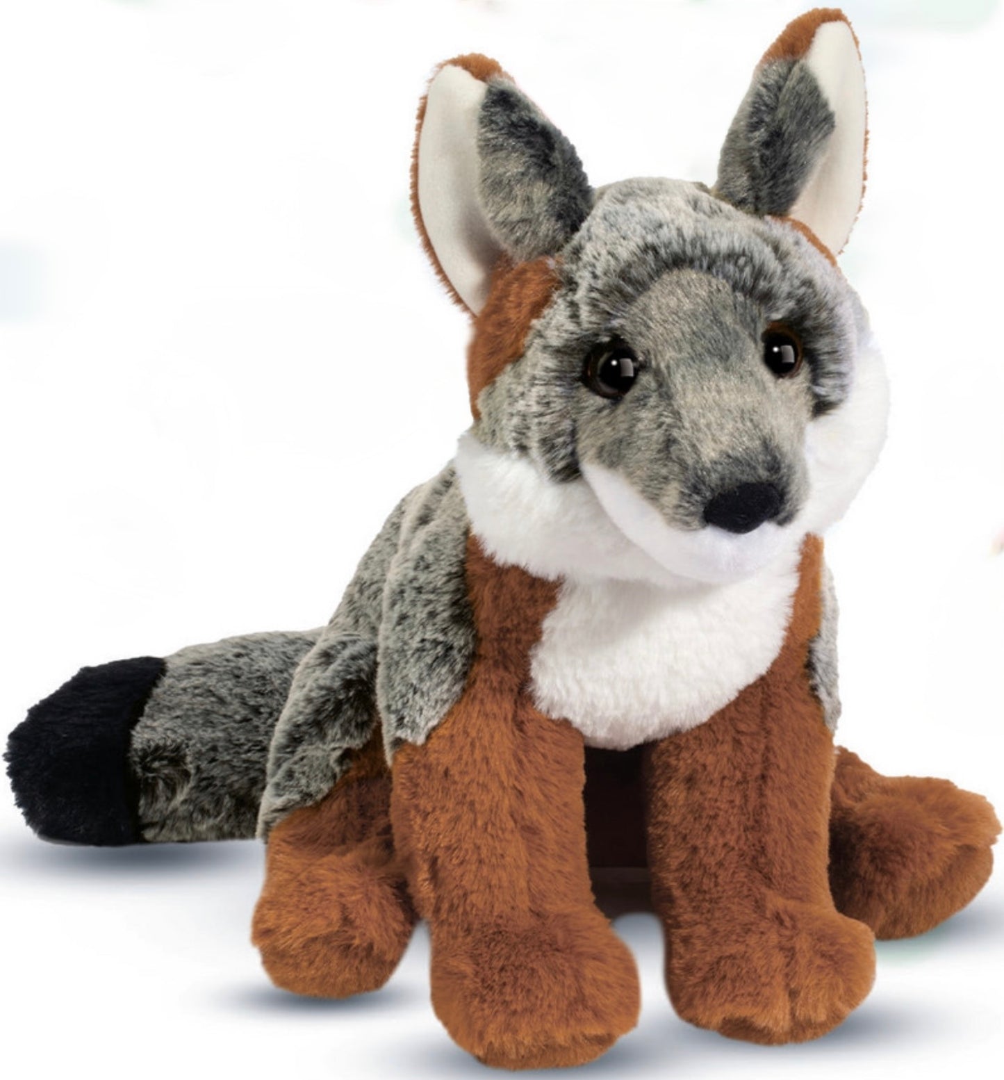 Douglas Cuddle Toys Frankie Grey Fox Soft